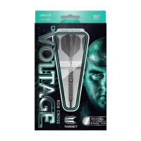 Masquedardos Dartok Target Darts Voltage Rob Cross Fekete Pixel Acél 90% 21gr 100556