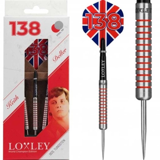 Masquedardos Dardos Loxley Darts Keith Deller 19g 90% Punta Acero