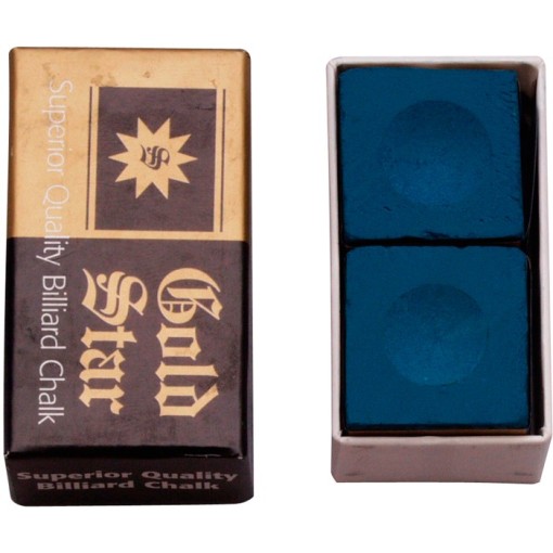 Masquedardos Goldstar Billiard Chalk Blue 2 jednotky 3004 000