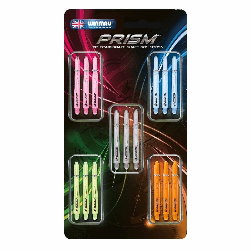 Masquedardos Winmau Fléchettes Prism Shaft Collection Tiges 8114 8114