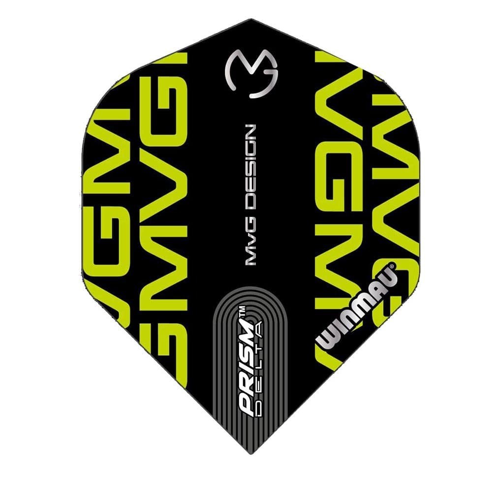 Masquedardos Winmau Darts Prism Delta Mvg 2021 Black Print Standard 6915.221