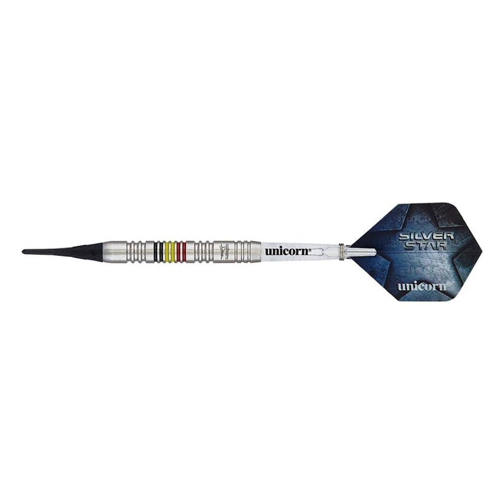 Masquedardos Dardos Unicorn Darts Silver Star Dimitri Van Den Bergh 80% 18gr 4783