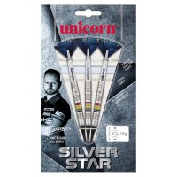 Masquedardos Dardos Unicorn Darts Silver Star Dimitri Van Den Bergh 80% 18gr 4783