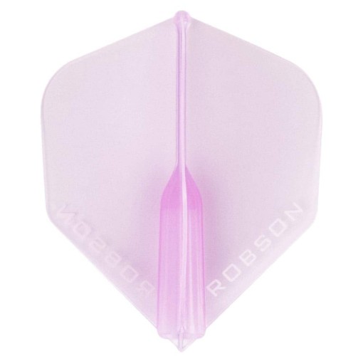 Masquedardos Pluma Bulls Darts Robson Crystal Estandar Rosa Transparente 51752