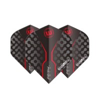 Masquedardos # Feathers Winmau Darts Prism Zeta Black, Grey Red Standard 6915.306 # What are you doing