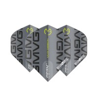 Masquedardos Plumas Winmau Darts Prism Delta Mvg 2021 Grey Print Standard 6915.222