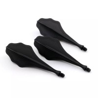 Masquedardos Feathers Flights Darts Cuesoul Tero Ak8 Cloud Shape Black Cs-ak8-1bl