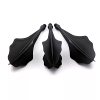 Masquedardos Flights Dart Cuesoul Tero Ak8 Wolkenform Schwarz Cs-ak8-1bl