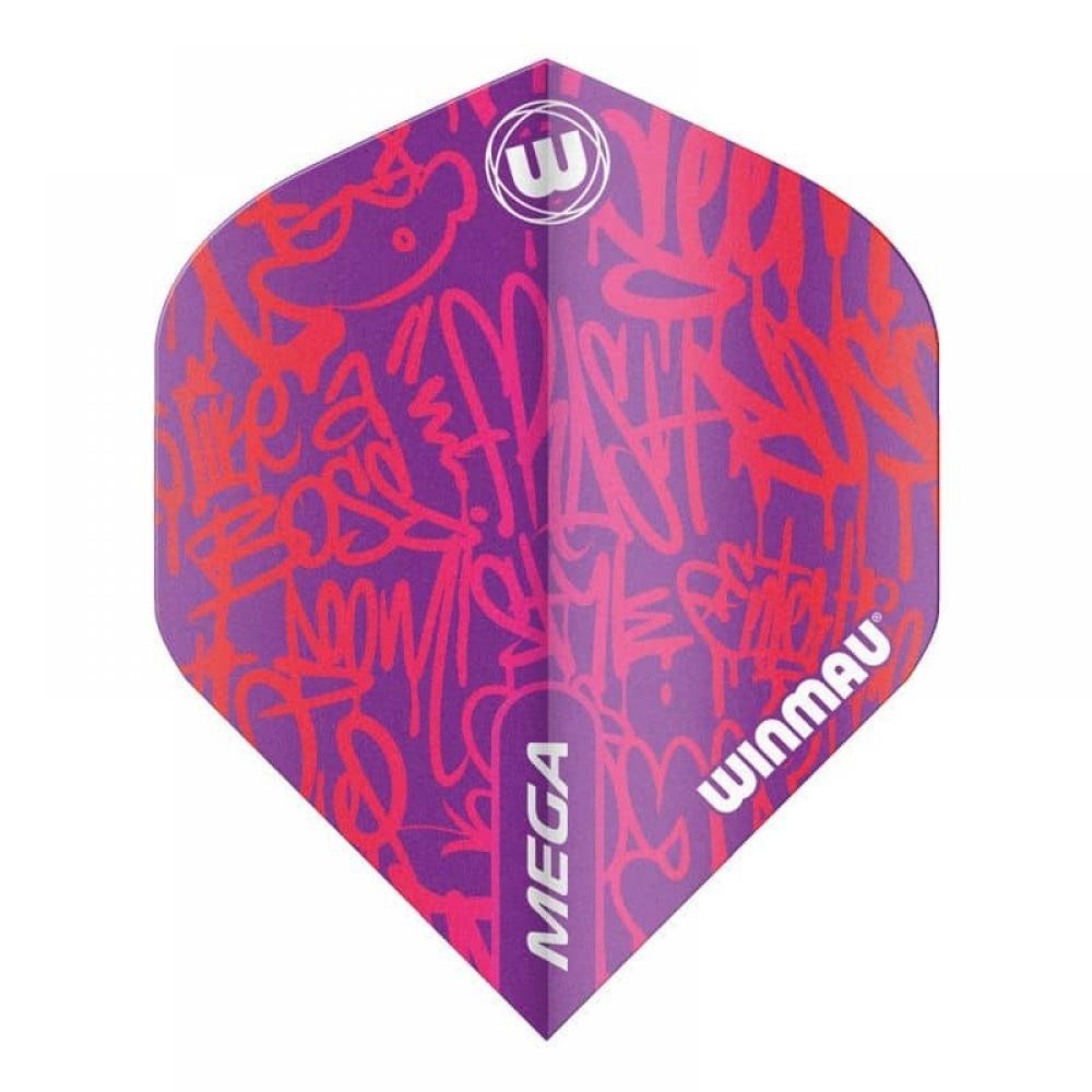 Masquedardos Winmau Darts Mega Standard Purple 6900.242 Flights