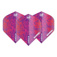 Masquedardos Winmau Darts Mega Standard Purple 6900.242 Flights