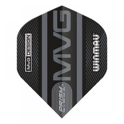 Masquedardos Feathers Winmau Darts Prism Alpha Mvg 2021 black grey 6915.187