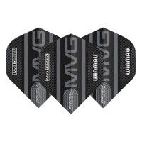 Masquedardos Feathers Winmau Darts Prism Alpha Mvg 2021 black grey 6915.187