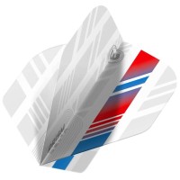 Masquedardos # Feathers winmau darts prism delta white red blue 6915.217