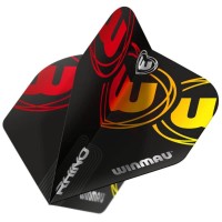 Masquedardos Feathers Winmau Darts Rhino black red yellow 6905.230