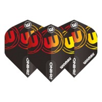 Masquedardos Feathers Winmau Darts Rhino black red yellow 6905.230