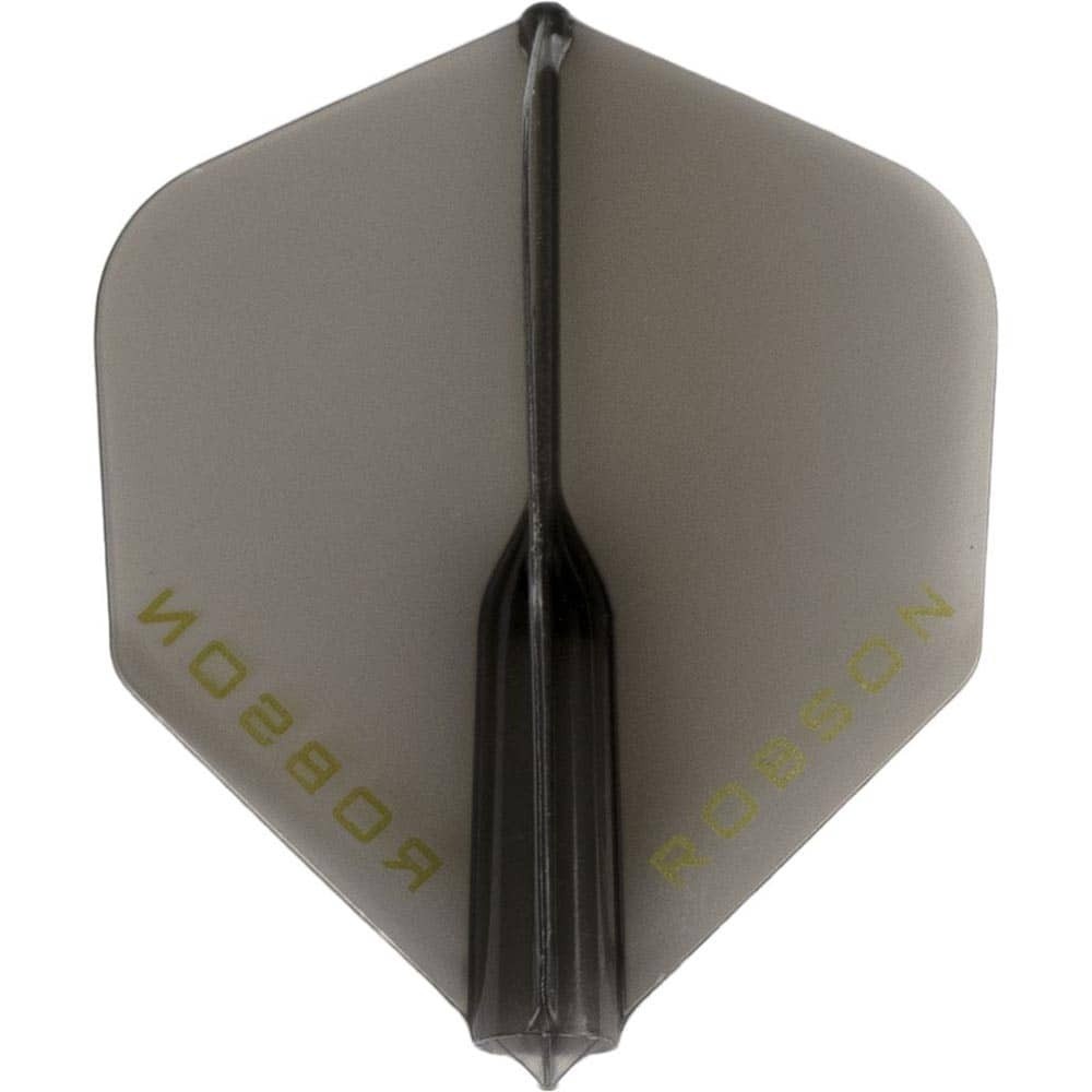 Masquedardos Pluma Bulls Darts Robson Norma Negra Transparente 51749