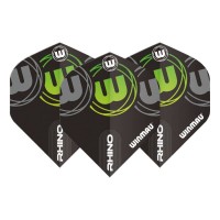 Masquedardos Plumas Winmau Darts Rhino Black Grey Green 6905.225