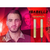 Masquedardos Darts Dynasty Darts A Flow Isabell 2 arany Jesus Noguera Perea acél 90% 22gr