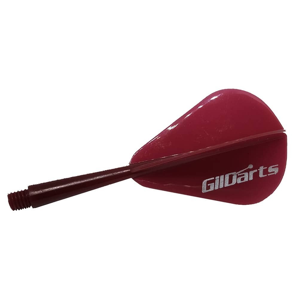 Masquedardos Gildarts feather Fantail Red M 27.5mm