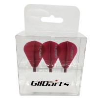 Masquedardos Gildarts feather Fantail Red M 27.5mm