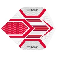 Masquedardos Feather Dart Datadart Hex Flight Grey/red