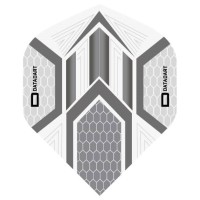 Masquedardos Feather Dart Datadart Hex Flight Grey/clear