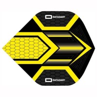 Masquedardos Feather Dart Datadart Hex Flight Yellow/black