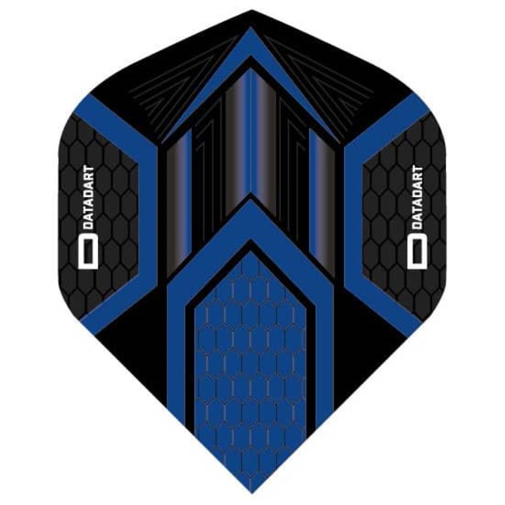 Masquedardos Feather Dart Datadart Hex Flight black/blue