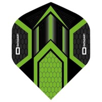 Masquedardos Feather Dart Datadart Hex Flight black/green