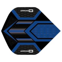 Masquedardos Feather Dart Datadart Hex Flight black/blue