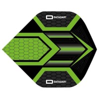 Masquedardos Feather Dart Datadart Hex Flight black/green