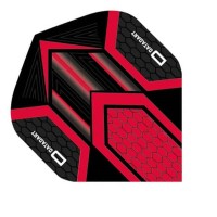 Masquedardos Feather Dart Datadart Hex Flight Black/red