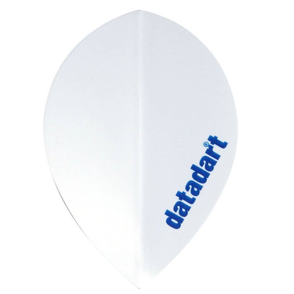 Masquedardos Pluma Dardos Datadart Cmf Flight White Logo Datadart