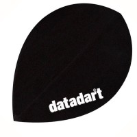 Masquedardos Feather Dart Datadart Cmf flight black logo Datadart