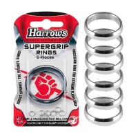 Masquedardos Klipit Supergrip Rings Harrows Darts 6 yksikköä