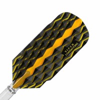 Masquedardos Pluma Dardos Viper Flights Lumacore Slim Yellow Black 30-6250