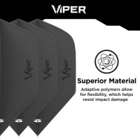 Masquedardos Пилешки стрелки Viper Cool Flights Standard Black 30-7725