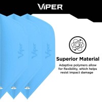 Masquedardos Pluma Dardos Viper Cool Flights Standard azul 30-7727