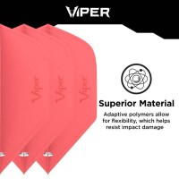 Masquedardos Pieseň Darts Viper Cool Flights Standard Red 30-7726