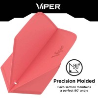 Masquedardos Pieseň Darts Viper Cool Flights Standard Red 30-7726