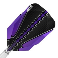 Masquedardos Pluma Dardos Viper Férias Black Flux Standard Purple 30-1822