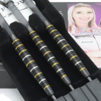 Masquedardos Dynasty Darts A-flow Black Line Fallon 3 Mg 90% 22g darts