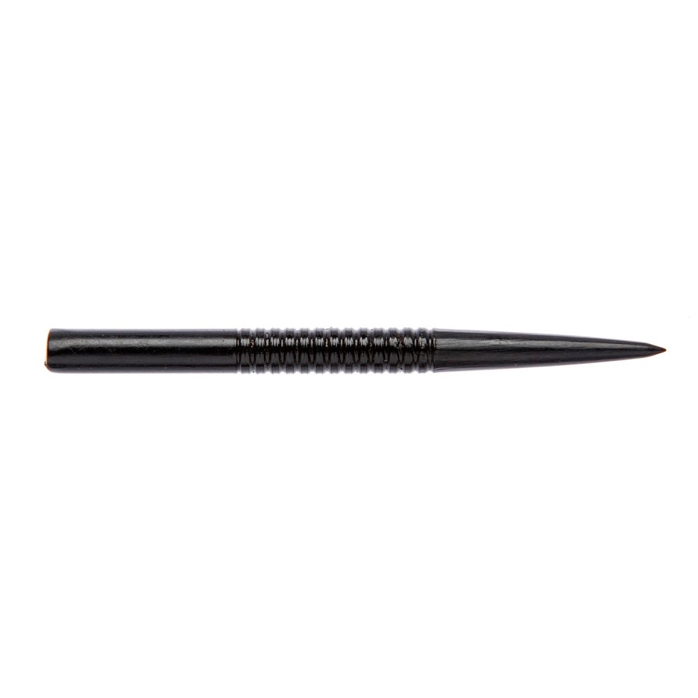 Masquedardos Steel Tip Winmau Darts Black Fluted 32mm Ringed Black Point 8371b