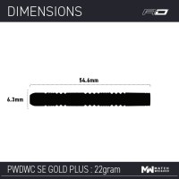 Masquedardos Дарове Red Dragon Питър Райт Double Wc Se Gold 90% 22gr Rdd2413