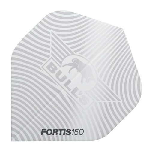 Masquedardos Plumas Bulls Darts Fortis Flights Standard Blanco  50915