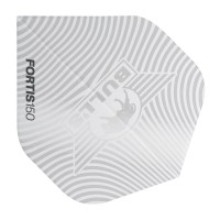 Masquedardos Feathers Bulls Darts Fortis Flights Standard white 50915