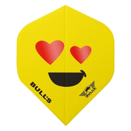 Masquedardos Tűk Bulls Darts Smiley 100 Heart-eyes Standard 50892