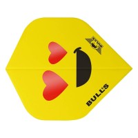 Masquedardos Feathers Bulls Darts Smiley 100 heart-eyes standard 50892