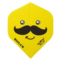 Masquedardos Plumas Bulls Darts Título: Smiley 100 Mustache Standard 50890