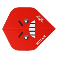 Masquedardos Plumas Bulls Darts Smiley 100 Angry Standard  50891